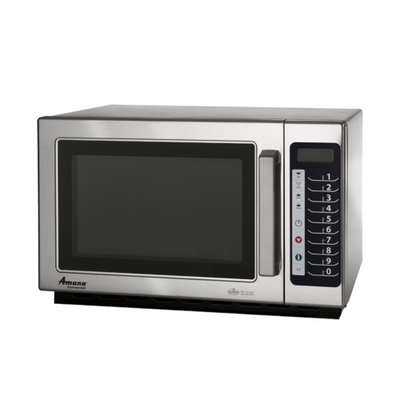 Amana RCS10TS Stainless Steel Commercial Microwave Oven - 120 Volts