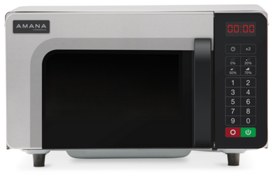 Amana RMS10TSA 1000w Commercial Microwave Oven w/ Touchpad- 120 Volts