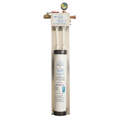 Icetro ICEPRO 1300 5.50" W x 5.25" D x 33.50" H Citryne Based Filtration Scale Elimination 5 Micron 5.5 GPM IcePro Series Water Filtration System