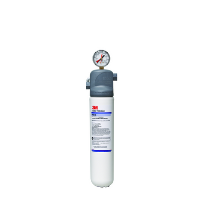 Atosa ICE120-S 9000 Gal. 3M Water Filtration Products Water Filter System with Gauge