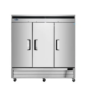 Atosa MBF8504GR 71 Cu. Ft. Stainless Steel 3 Solid Doors Atosa Freezer - 208-230 Volts