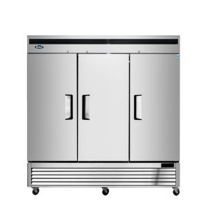 Atosa MBF8504GR 71 Cu. Ft. Stainless Steel 3 Solid Doors Atosa Freezer - 208-230 Volts