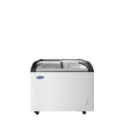 Atosa MMF9110 9.6 Cu. Ft. Sliding Glass Door Atosa Chest Freezer - 115 Volts