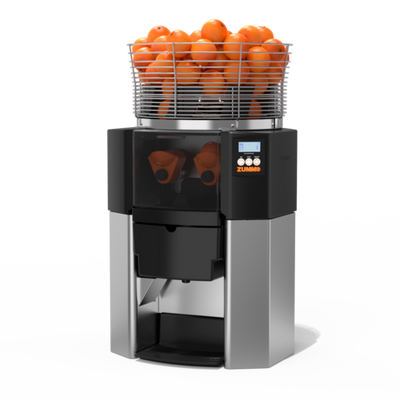 Zummo ZI14-N 32" W x 54" D x 48" H 4.8 Gal. Bins Automatic Counter Stainless Steel Commercial Juicer - 275 Watts