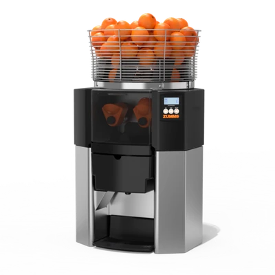 Zummo ZI14-N 32" W x 54" D x 48" H 4.8 Gal. Bins Automatic Counter Stainless Steel Commercial Juicer - 275 Watts