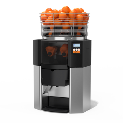Zummo ZI14-N 32" W x 54" D x 48" H 4.8 Gal. Bins Automatic Counter Stainless Steel Commercial Juicer - 275 Watts