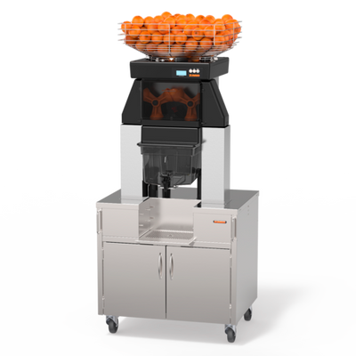 Zummo CV40-N80+210816E-5 44 Lbs. Stainless Steel Automatic (Z40 NATURE SERVICE MAX CABINET PLUS G) Zummo Commercial Juicer - 120V 190W
