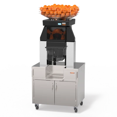 Zummo CV40-N80+210816E-5 44 Lbs. Stainless Steel Automatic (Z40 NATURE SERVICE MAX CABINET PLUS G) Zummo Commercial Juicer - 120V 190W