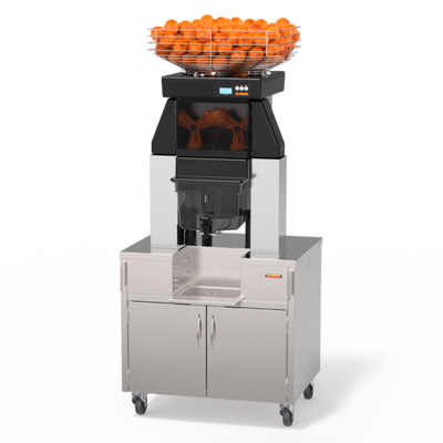 Zummo CV40-N80+210816E-5 44 Lbs. Stainless Steel Automatic (Z40 NATURE SERVICE MAX CABINET PLUS G) Zummo Commercial Juicer - 120V 190W