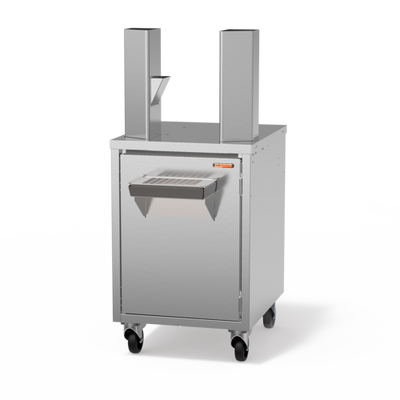 Zummo MS14-N50 19.69&quot; W x 23.62&quot; D x 30.71&quot; H Stainless Steel Cabinet with Service Drip Tray