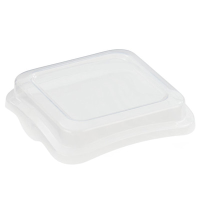 Vollrath 40030 Clear Polypropylene Stackable Snap-On Fit Lid