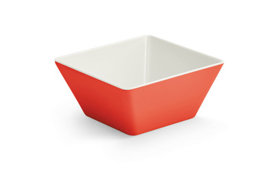Vollrath V2220240 1.56 Quarts Red Medium Square Melamine