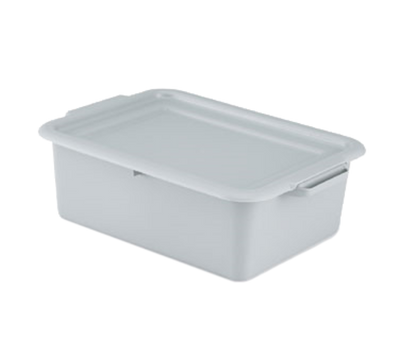 Vollrath 52420 20" W x 15" D Black Plastic Signature Universal Recessed Dish Box Cover