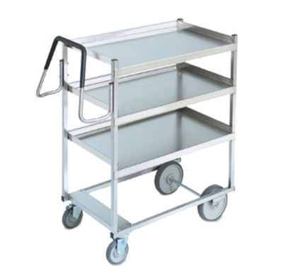 Vollrath 97203 900 Pounds Stainless Steel 3 Solid Shelves Cart