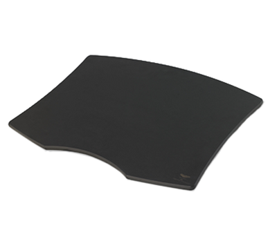 Vollrath 25154 21 1/3" W x 16 3/4" D x 1/2" H Contoured Black Replacement Cutting Board