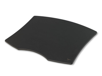 Vollrath 25154 21 1/3" W x 16 3/4" D x 1/2" H Contoured Black Replacement Cutting Board
