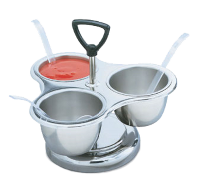 Vollrath 59747 Mini Balti Dish (2) Handles 41 Oz