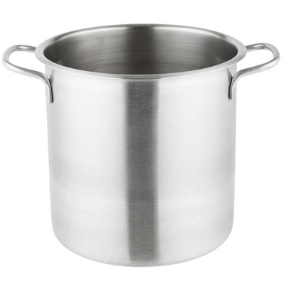 Vollrath 78560 7 1/2 Quart Stainless with Aluminum Clad Bottom Without Cover Welded Loop Helds Stock Pot