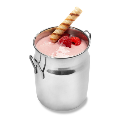 Vollrath 59765 16.3 Oz. Stainless Steel Mini Milk Can