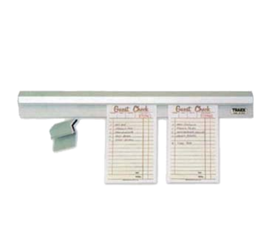 Vollrath 2436 36" Brushed Aluminum Check Holder