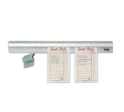Vollrath 2436 36" Brushed Aluminum Check Holder
