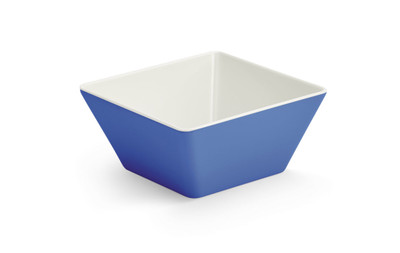 Vollrath V2220230 1 9/16 Qt. Medium Square Blue Melamine Bowl