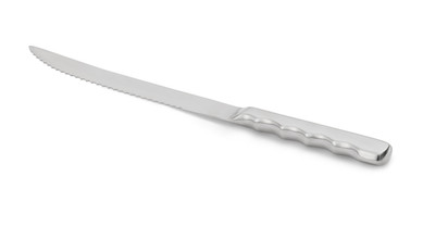 Vollrath 48146 12 3/4" Length Stainless with 8" Blade Hollow Handle Buffetware Carving Knife
