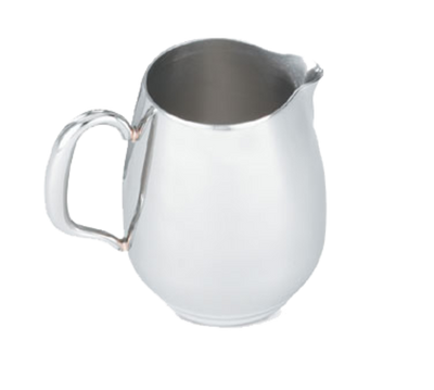 Vollrath 46633 8 Oz. Stainless Steel Hollow Tubular Handle Orion Open Creamer