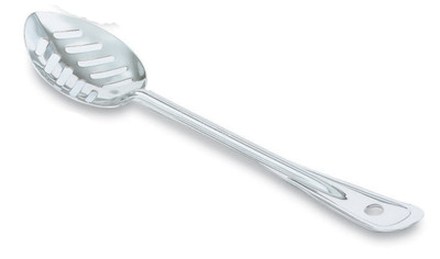 Vollrath 46963 11" L Slotted Stainless Serving Spoon