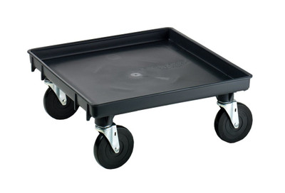 Vollrath 1697-06-LC2 350 Lbs. Platform Design No Handle with Single-Stack Copolymer Construction Rack-Master Dolly Base