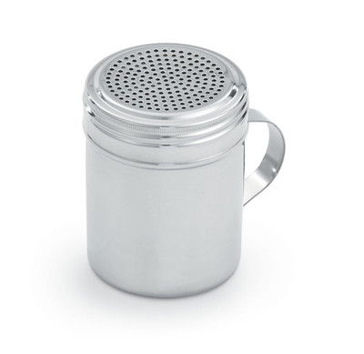 Vollrath T1041P 10 Oz. Stainless Steel with Handle Dredge / Shaker