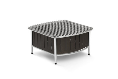 Vollrath 4667475 16" W x 7.5" H x 16" D Stainless Steel Contoured Buffet Station