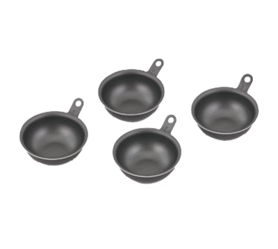 Vollrath 57900 3" Top Diameter Aluminum Wear-Ever Egg Poacher Cups