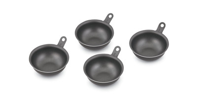 Vollrath 57900 3" Top Diameter Aluminum Wear-Ever Egg Poacher Cups