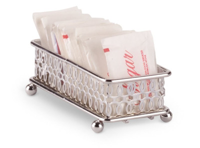 Vollrath WR-1009 5" L x 2-1/8" W x 1-5/8 " H Dripcut Sugar Caddy chrome