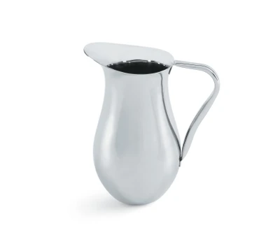 Vollrath 46550 64 Oz. Stainless Steel Double Wall Insulated Pitcher with Handle