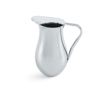 Vollrath 46550 64 Oz. Stainless Steel Double Wall Insulated Pitcher with Handle
