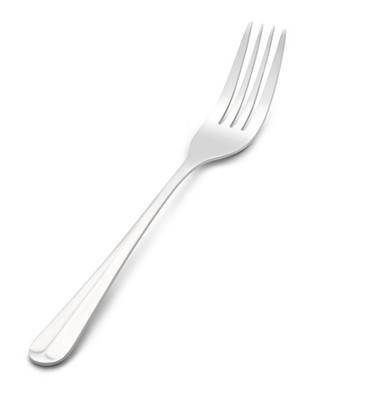 Vollrath 48112 7.5" Satin Stainless Steel Dinner Fork Flatware