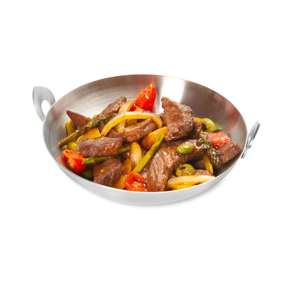 Vollrath 59795 10 Oz. 5" Top Diameter 1" H Stainless Steel Mini Wok