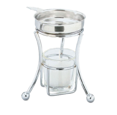 Vollrath 45801 Stand Only Glass Candle Holder for Butter Melter
