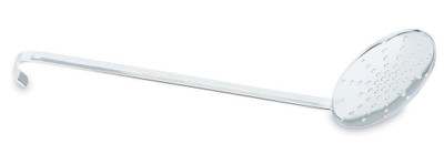 Vollrath 46972 11 3/4" Handle Length 4 1/2" Dia. Blade Stainless Steel Skimmer