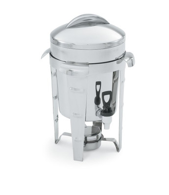 Vollrath 49525 11.6 Qt. Stainless Steel Canned Heat Maximillian Steel Coffee Urn