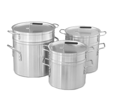 Vollrath 67711 12 Qt. Aluminum Black Handle Double Boiler