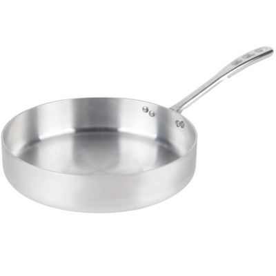 Vollrath 671150 12" Dia. 5 Qt. Aluminum Natural Saute Pan