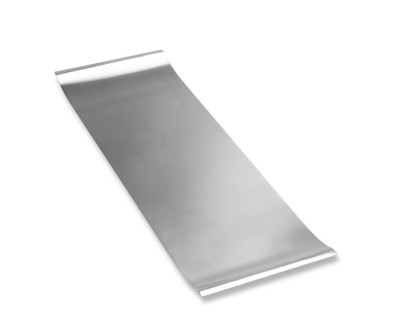 Vollrath 59790 11 3/4" L x 4" H Satin Finish Stainless Steel Mini Serving Tray