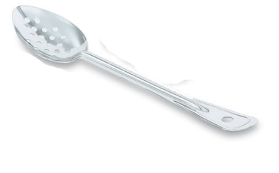 Vollrath 46962 11" L Stainless Perforated Serving Spoon