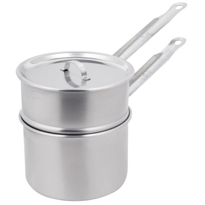 Vollrath 77020 2 Qt. Stainless Steel with Solid Handles and Strong Handles Double Boiler