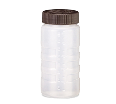 Vollrath 4961-1301 6.25" H 16 Oz. Clear Bottle with Extra Large Holes Dripcut Dredge (12 Each Per Case)