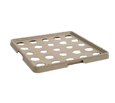 Vollrath TRICE16 19 3/4" W x 19 3/4" D x 1 7/8" H 16 Compartments Beige Traex Rack-Master Ice Filler