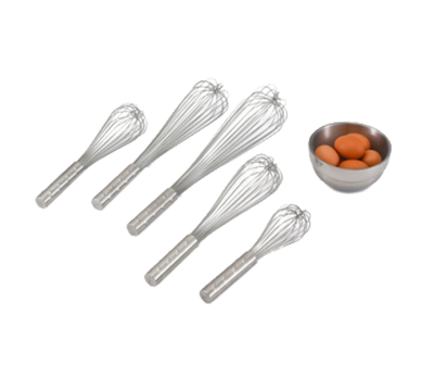 Vollrath 47258 16" Long All Stainless Steel Construction with Handle Length 4.63" Piano Whip